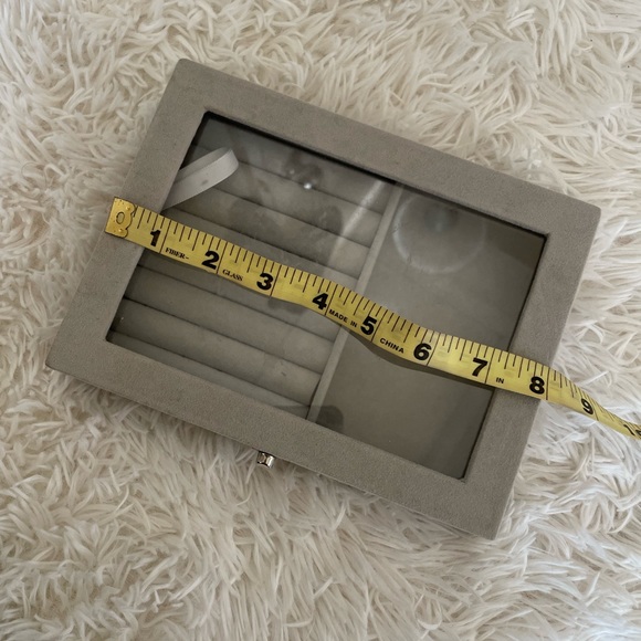 Gray Jewelry Box Organizer - Picture 11 of 12